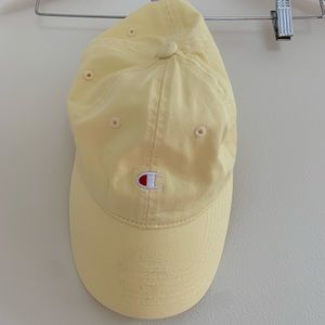 YELLOW CHAMPION BASEBALL HAT